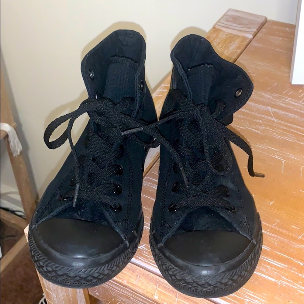 Black HighTop Converse